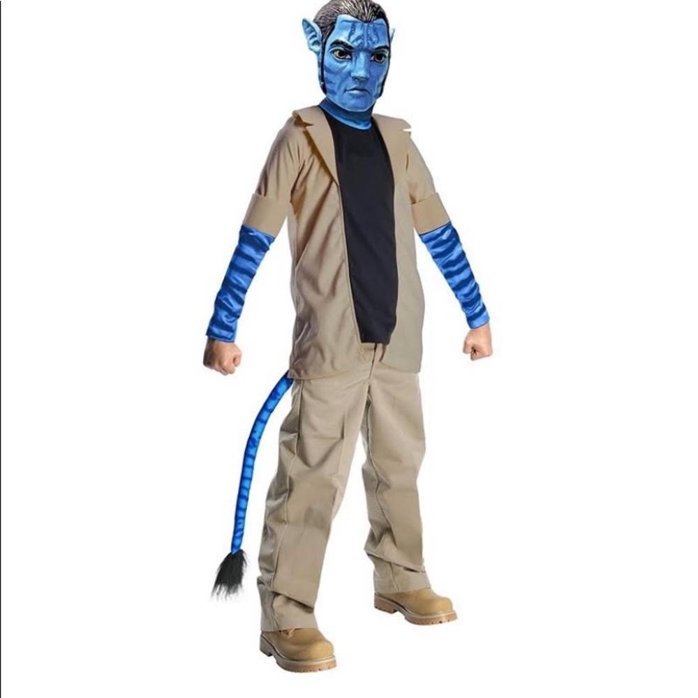 Avatar kids costume used size S (4-6)